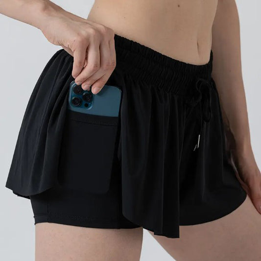 Butterfly Shorts Black